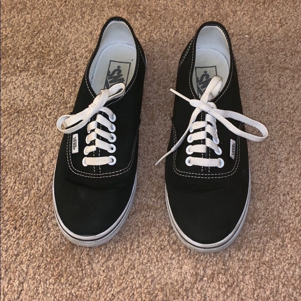 Van’s Low top in black
